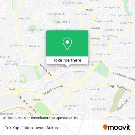 Tek Yapı Laboratuvarı map