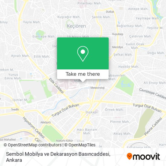 Sembol Mobilya ve Dekarasyon Basıncaddesi map