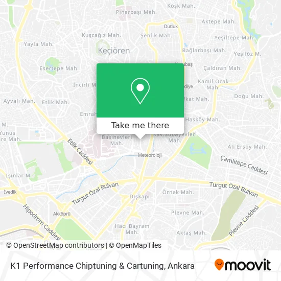 K1 Performance Chiptuning & Cartuning map