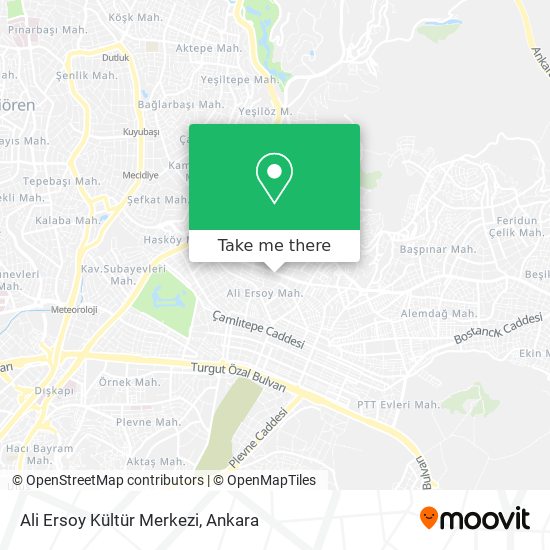 Ali Ersoy Kültür Merkezi map
