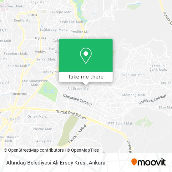 Altındağ Belediyesi Ali Ersoy Kreşi map