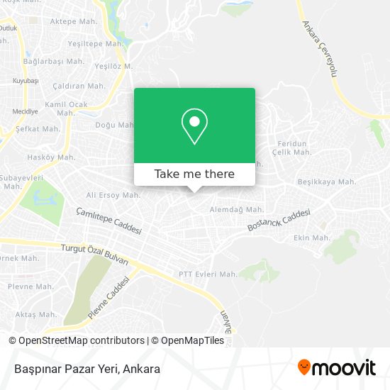 Başpınar Pazar Yeri map