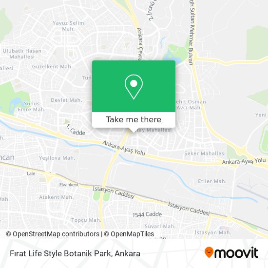 Fırat Life Style Botanik Park map
