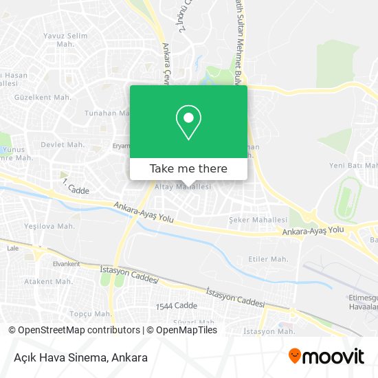 Açık Hava Sinema map
