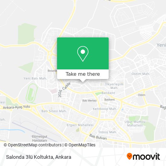 Salonda 3lü Koltukta map
