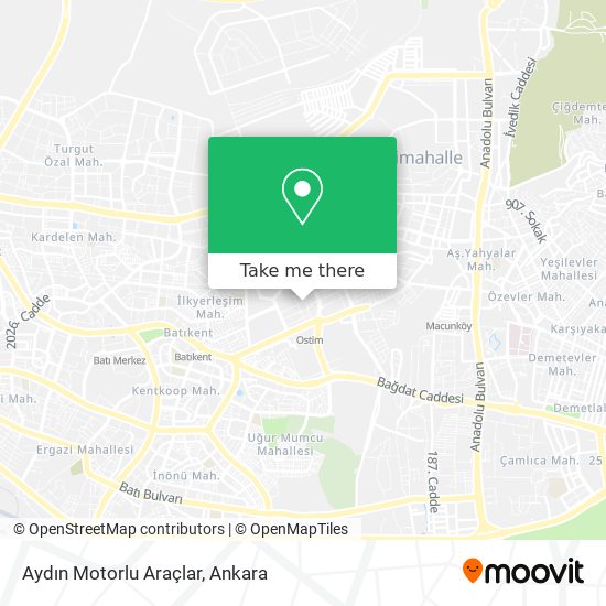 Aydın Motorlu Araçlar map