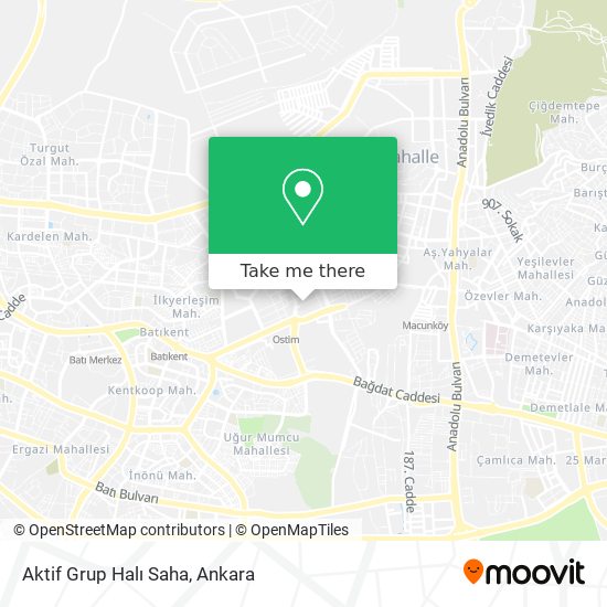 Aktif Grup Halı Saha map