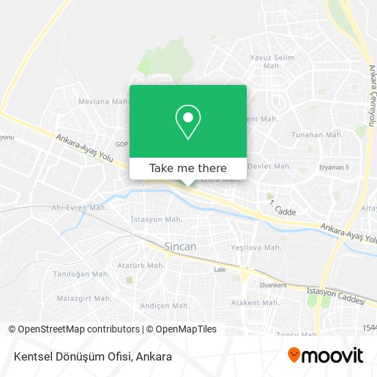 Kentsel Dönüşüm Ofisi map