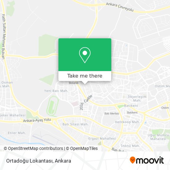 Ortadoğu Lokantası map