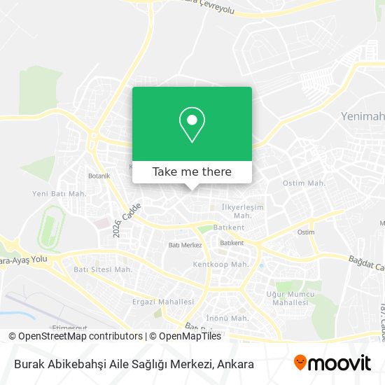 Burak Abikebahşi Aile Sağlığı Merkezi map