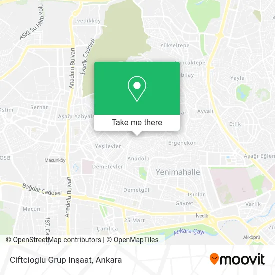 Ciftcioglu Grup Inşaat map