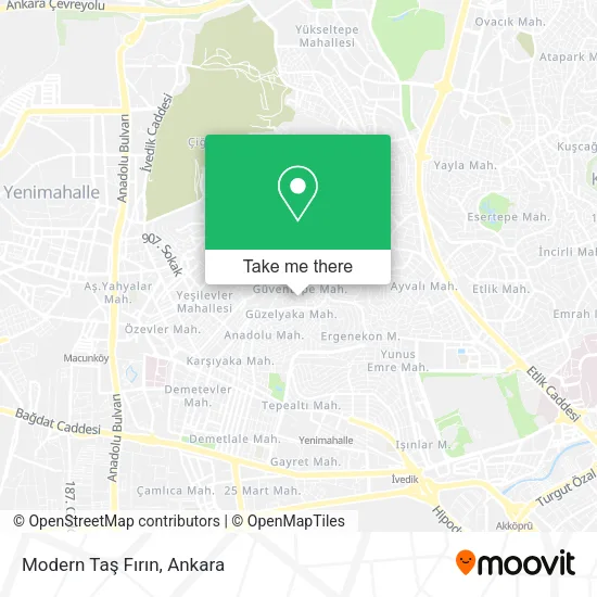 Modern Taş Fırın map