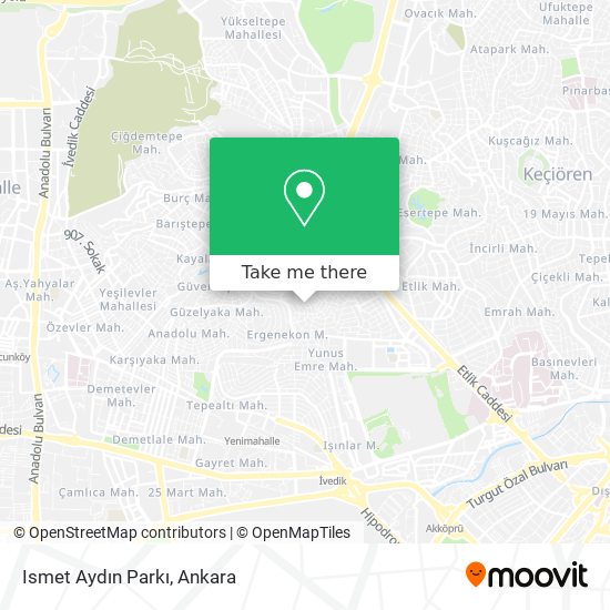 Ismet Aydın Parkı map