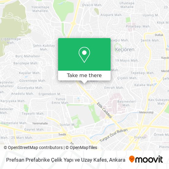 Prefsan Prefabrike Çelik Yapı ve Uzay Kafes map