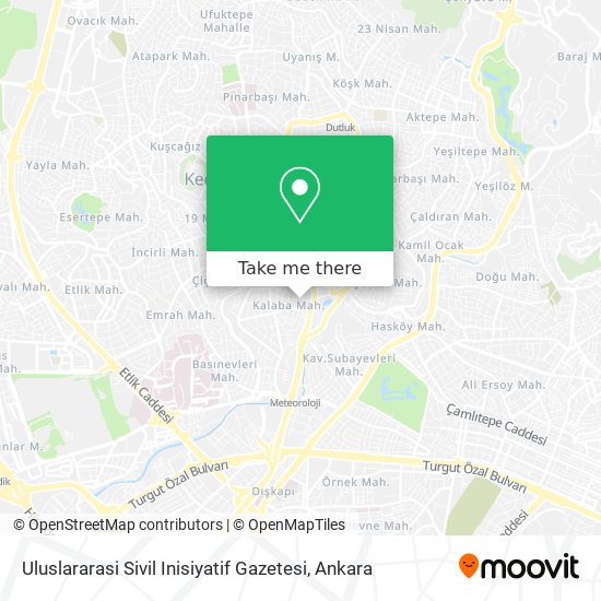 Uluslararasi Sivil Inisiyatif Gazetesi map