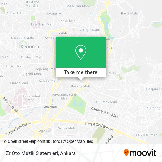 Zr Oto Muzik Sistemleri map