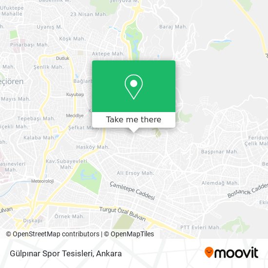 Gülpınar Spor Tesisleri map