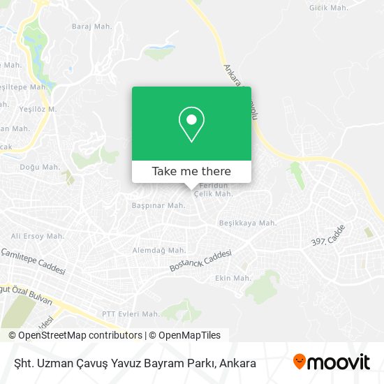 Şht. Uzman Çavuş Yavuz Bayram Parkı map