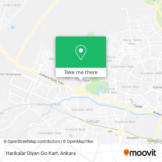 Harikalar Diyarı Go-Kart map