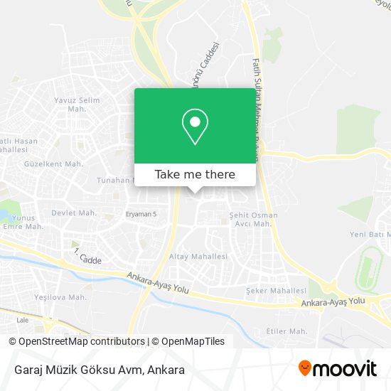 Garaj Müzik Göksu Avm map