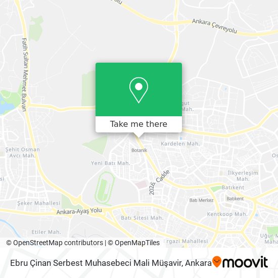Ebru Çinan Serbest Muhasebeci Mali Müşavir map