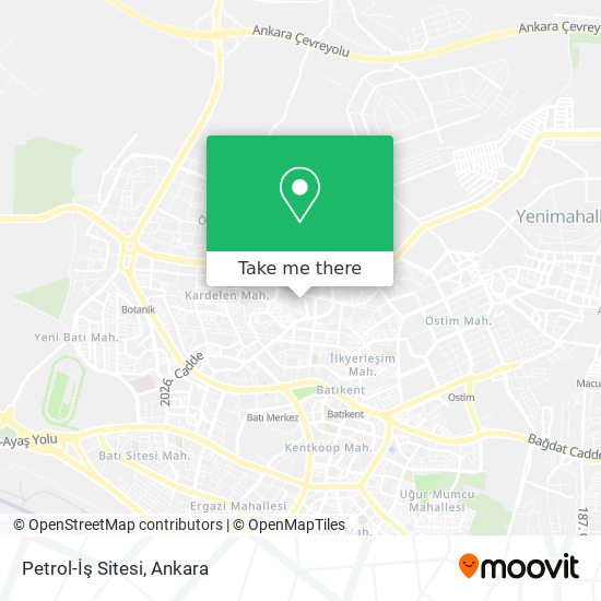 Petrol-İş Sitesi map