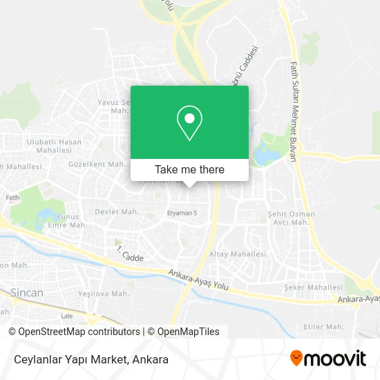 Ceylanlar Yapı Market map
