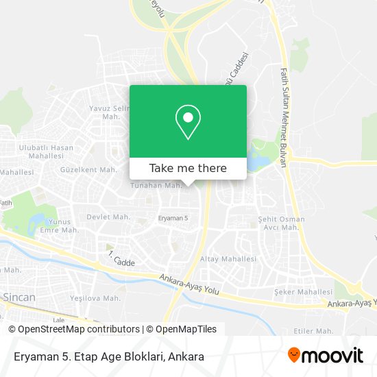 Eryaman 5. Etap Age Bloklari map