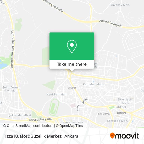 Izza Kuaför&Güzellik Merkezi map