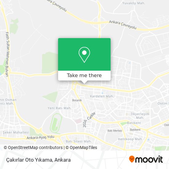 Çakırlar Oto Yıkama map