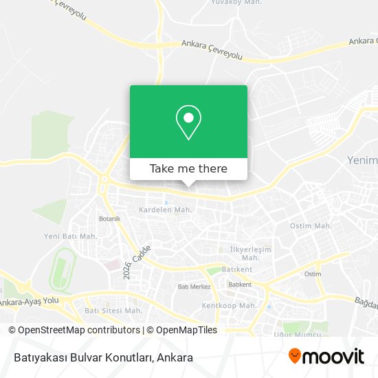 Batıyakası Bulvar Konutları map