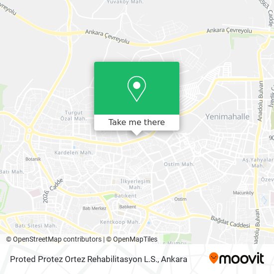 Proted Protez Ortez Rehabilitasyon L.S. map