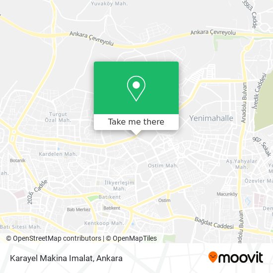 Karayel Makina Imalat map