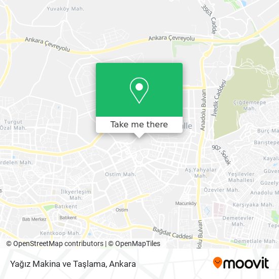 Yağız Makina ve Taşlama map