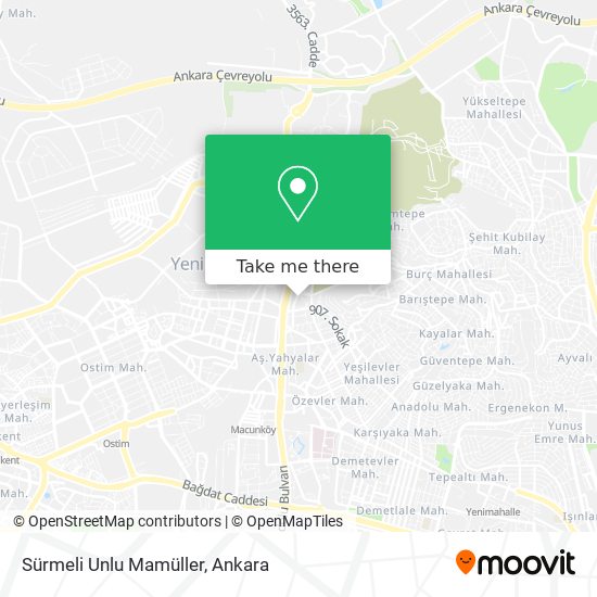 Sürmeli Unlu Mamüller map