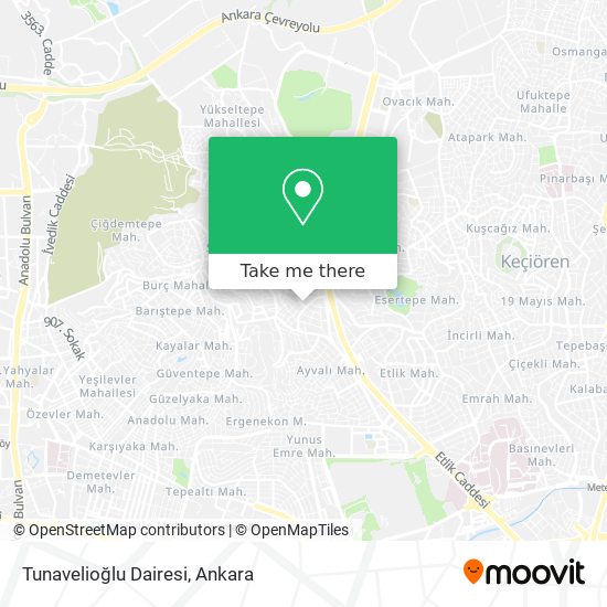 Tunavelioğlu Dairesi map