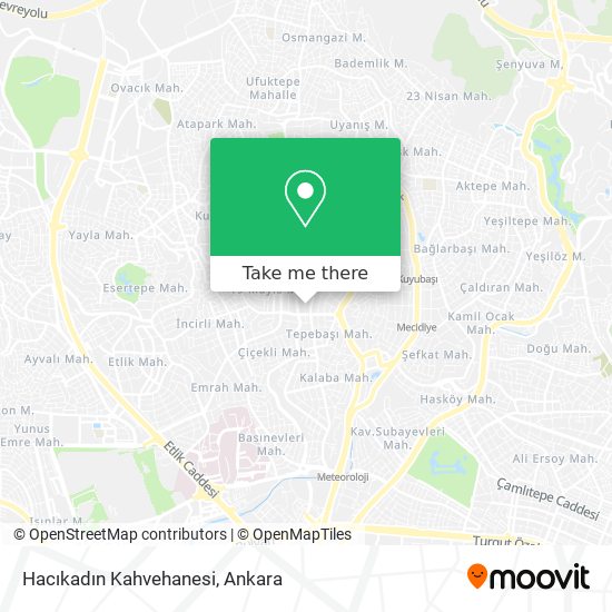 Hacıkadın Kahvehanesi map