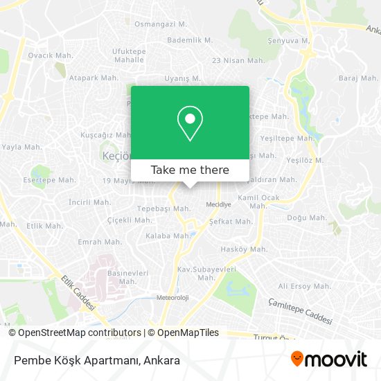 Pembe Köşk Apartmanı map