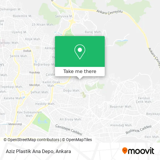 Aziz Plastik Ana Depo map