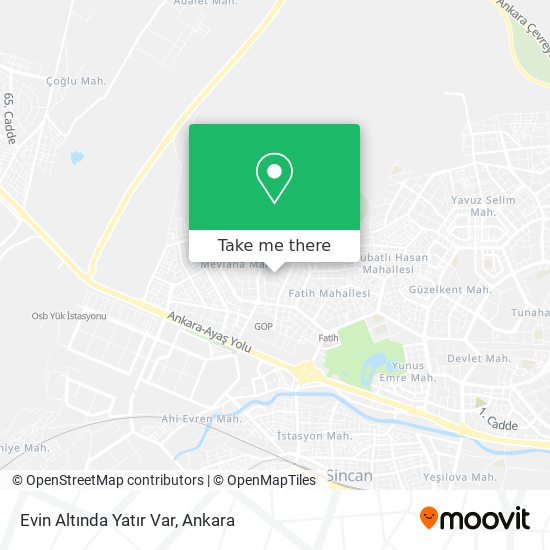 Evin Altında Yatır Var map