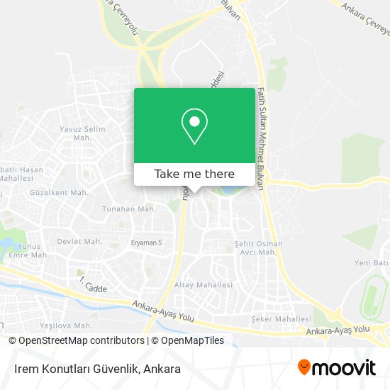 Irem Konutları Güvenlik map