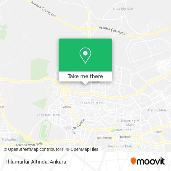 Ihlamurlar Altında map