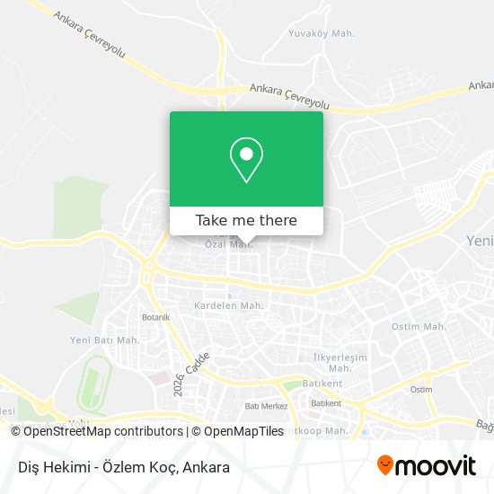 Diş Hekimi - Özlem Koç map
