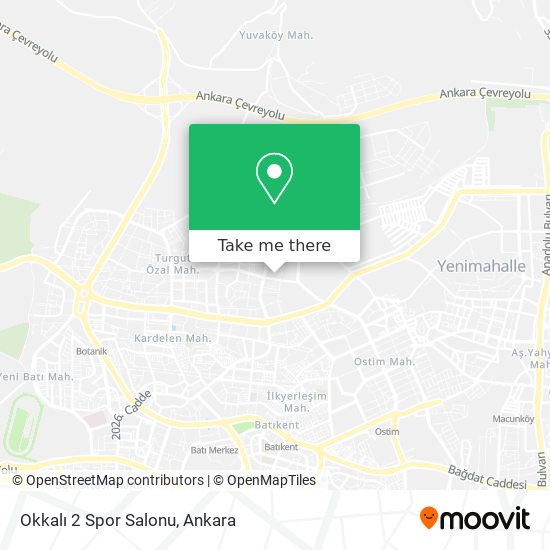 Okkalı 2 Spor Salonu map