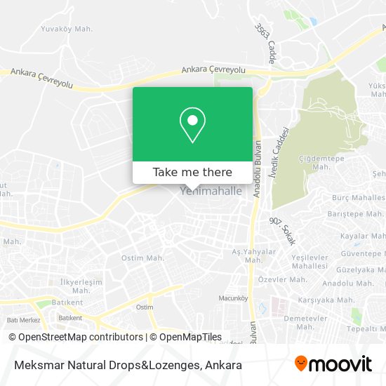 Meksmar Natural Drops&Lozenges map