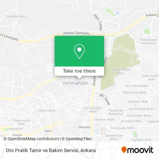 Oto Pratik Tamir ve Bakım Servisi map