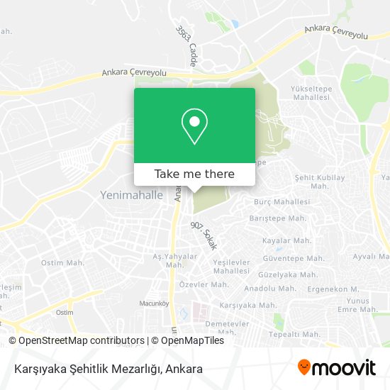 Karşıyaka Şehitlik Mezarlığı map