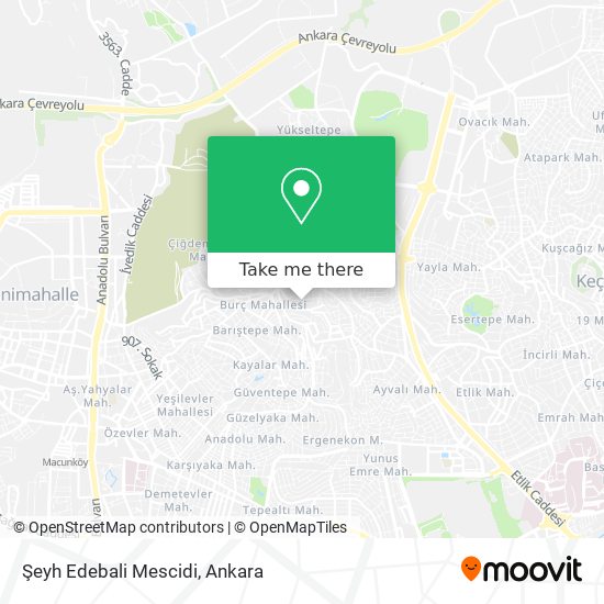 Şeyh Edebali Mescidi map