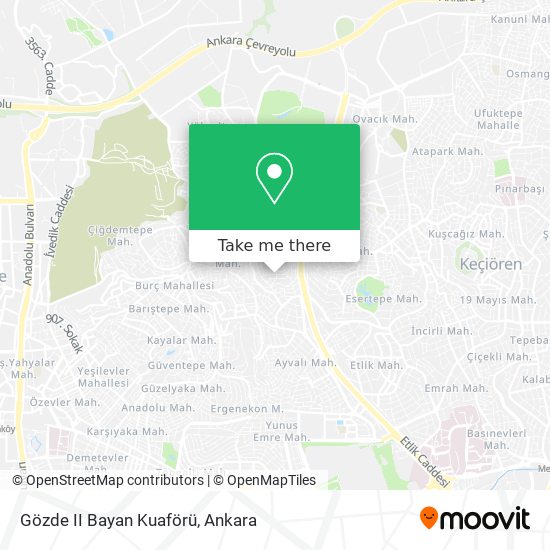 Gözde II Bayan Kuaförü map