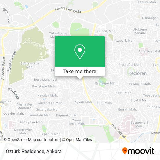 Öztürk Residence map
